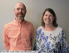 SIS Graduates Scott Sikes, Meredith Goins