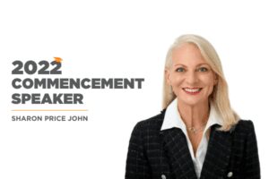 2022 Commencement Speaker Sharon Price John