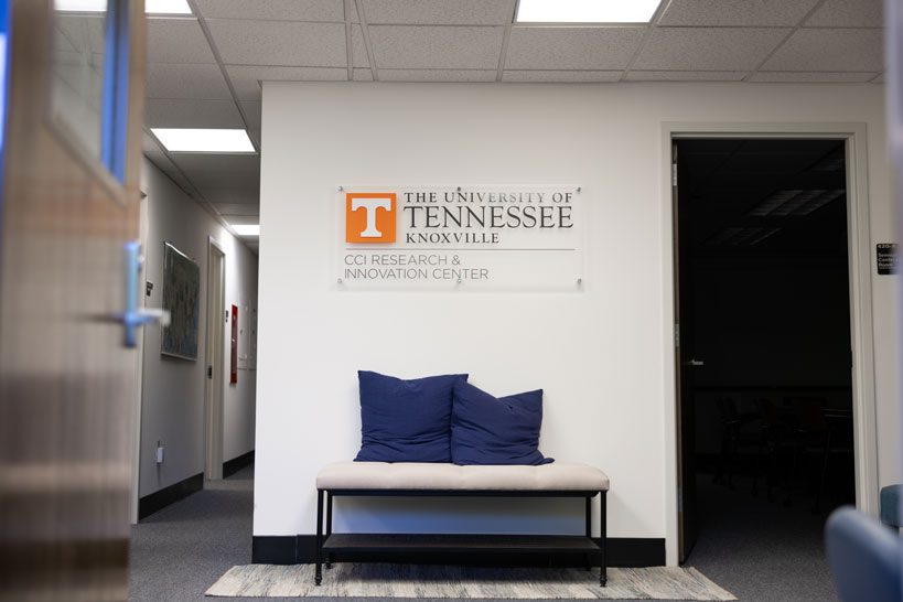 Research Innovation Center's sign