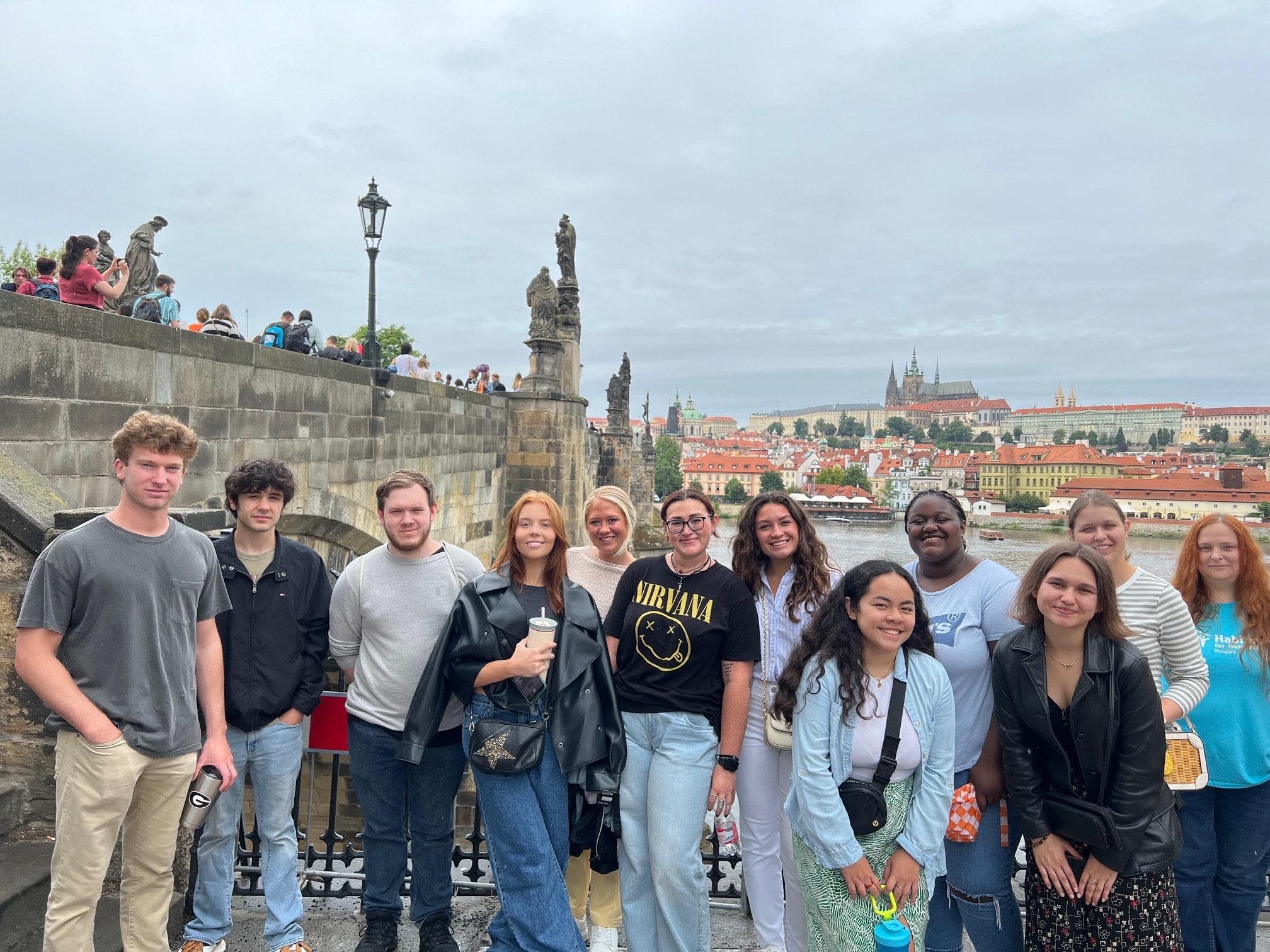 Students, First-Time International Travelers Report In Prague Over The Summer