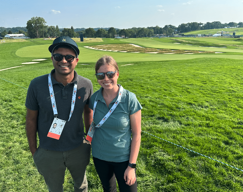 CCI Doctoral Student Earns GWAA Scholarship, Attends U.S. Open Golf Championship