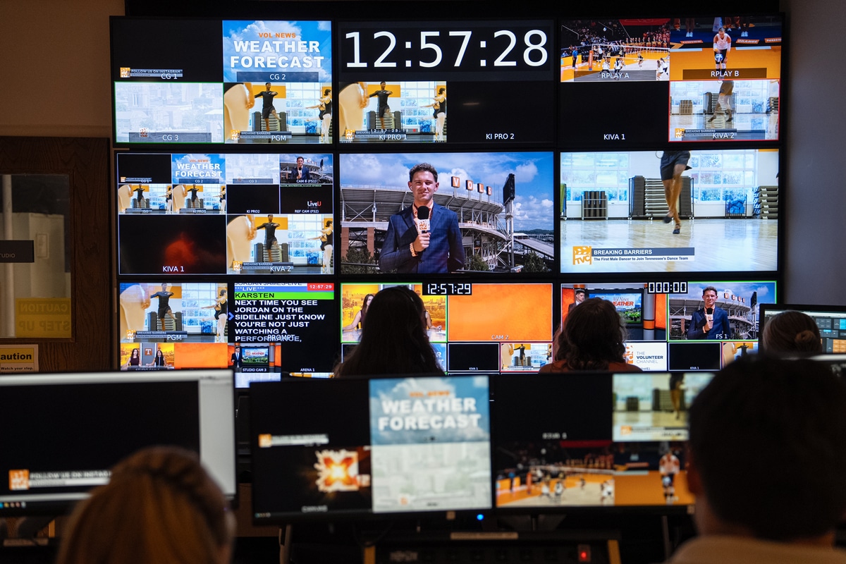 The Volunteer Channel Goes Live: Student-Run Media Program Expands to Weekly Broadcast on WVLT