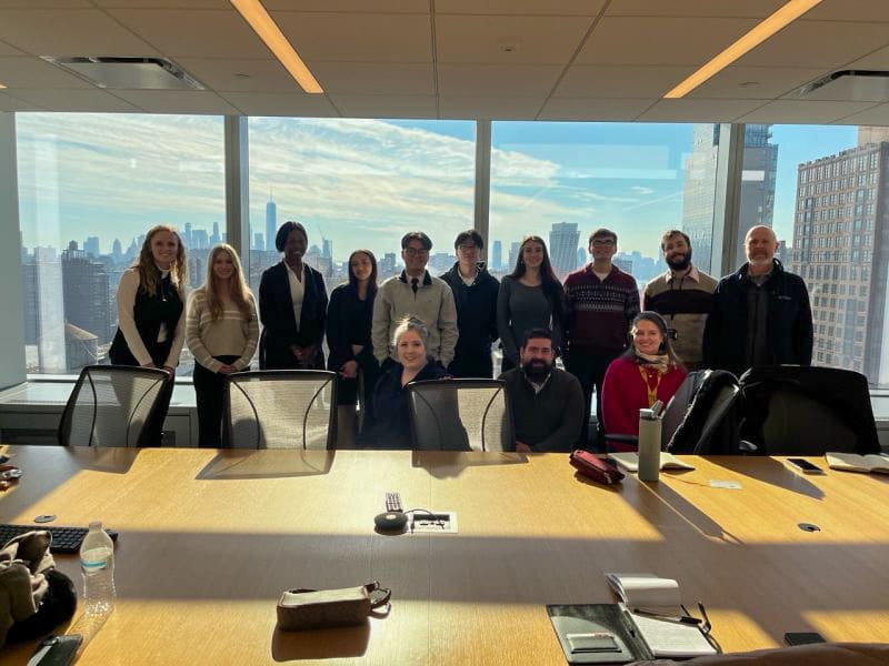 SIS students along with CCI faculty and staff