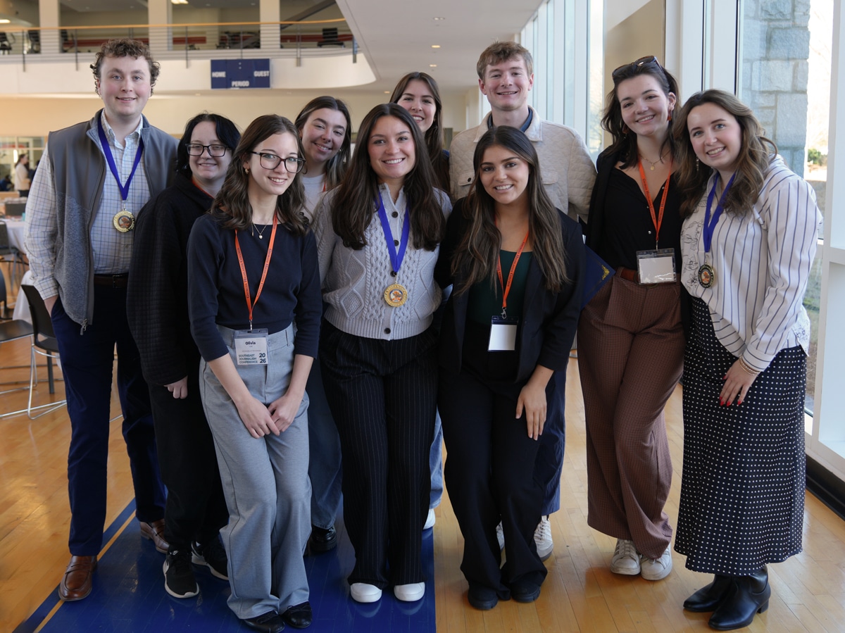 CCI Students Sweep the 2025 Southeast Journalism Conference with 20 Awards